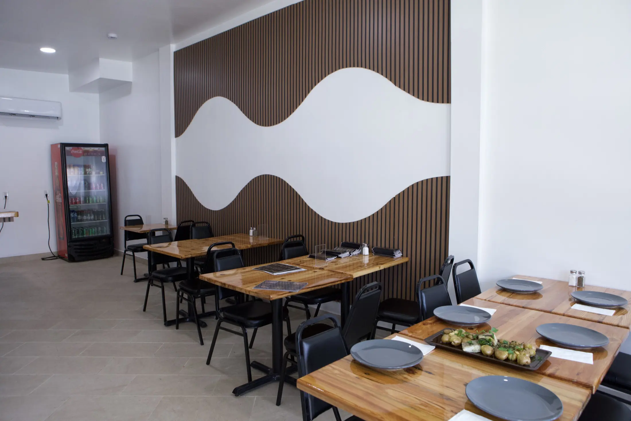 The Cuco Nest BBQ dining room